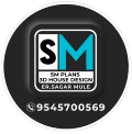 SM Plans 3D House Design Logo