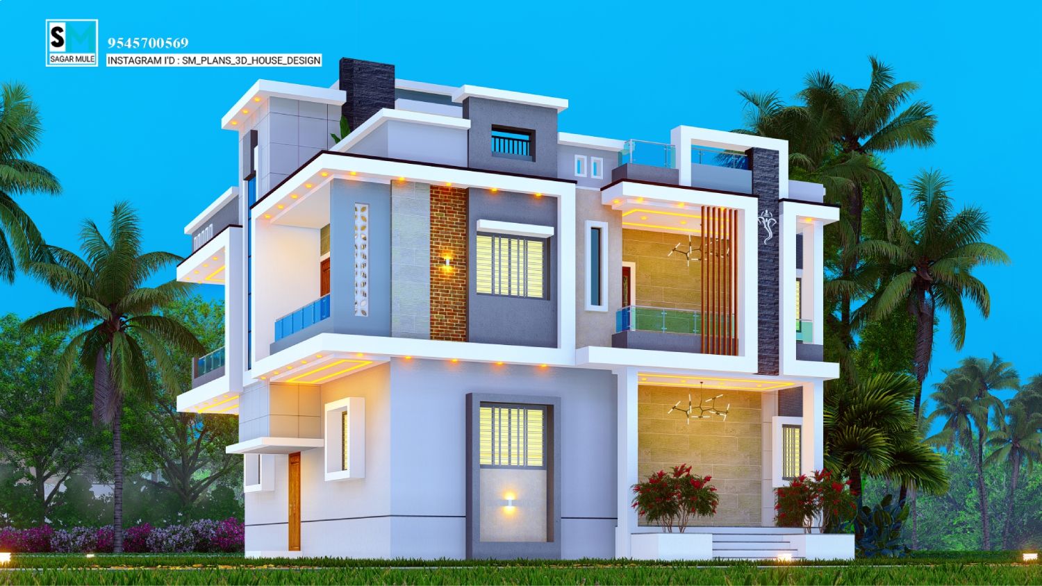 EAST FACING, 4-BHK, 2550-SQFT, 38 X 41 ft. (37B)