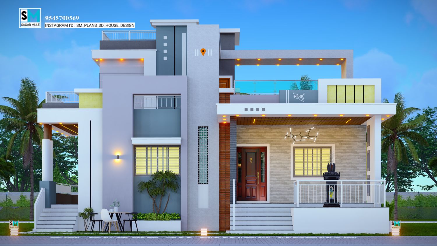 EAST FACING - 3BHK, 1947 - SQFT, 40' X 47' ft.(126 D) - Image 2