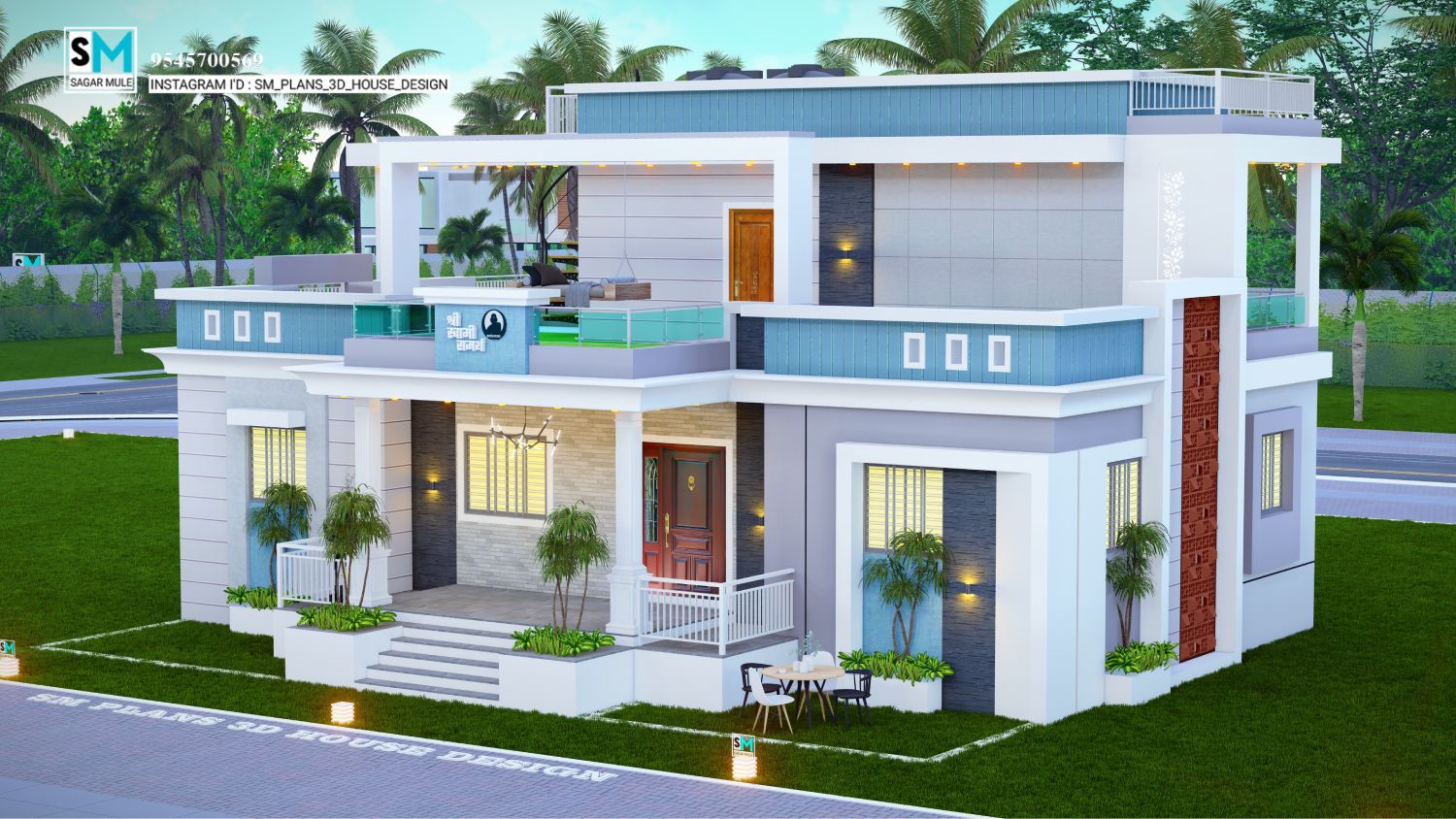 NORTH FACING - 3BHK, 2008 - SQFT, 49' X 38' ft.(589 D) - Image 7