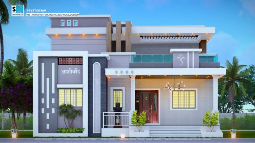 EAST FACING - 4BHK, 1592 - SQFT, 36' X 39' ft.(595 D)